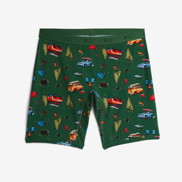 9" Boxer Briefs - Road Trip