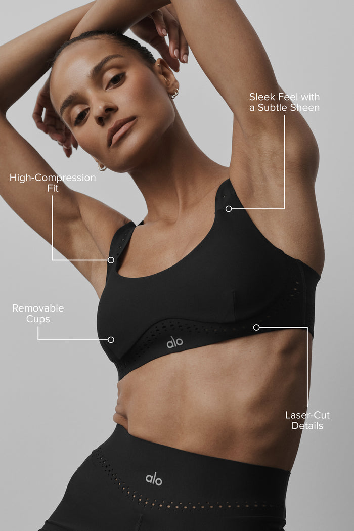 Airlift Superstar Bra - Black