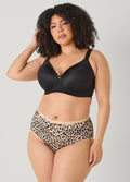 Animal Print Stretch Cotton Briefs