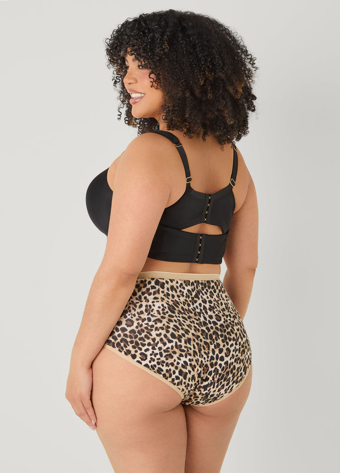 Animal Print Stretch Cotton Briefs