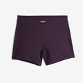 Bamboo Rib 4.5" Trunks - Plum
