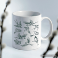 Birds In Flight Ceramic Mug