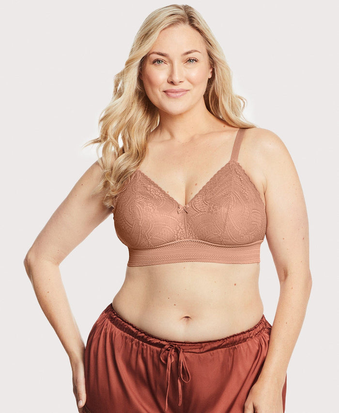 Bramour Gramercy Lace Triangle Bralette