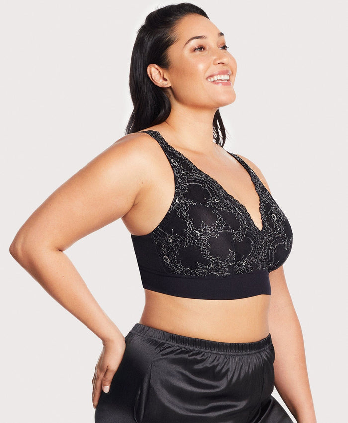 Bramour Lexington Plunge Lace Bralette