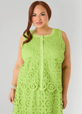 Plus Size Summer Lace Top Plus Size Crochet Top Matching Set