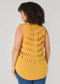 Cutout Knit Tank