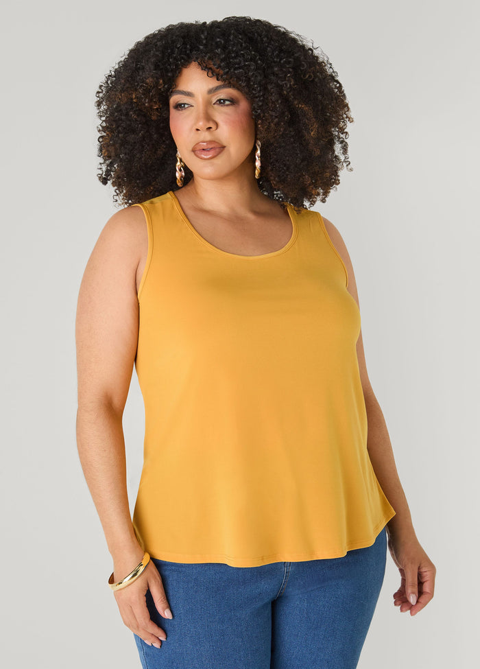 Cutout Knit Tank