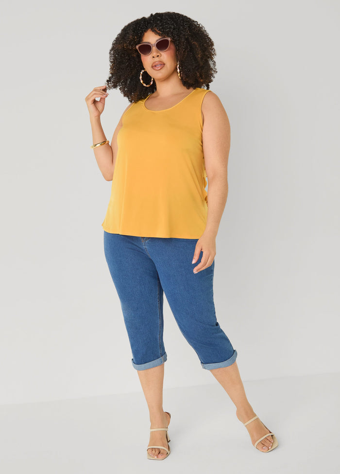 Cutout Knit Tank