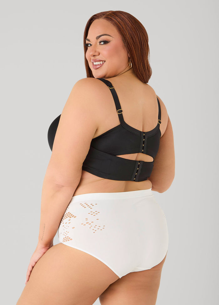 Cutout Seamless High Waist Briefs
