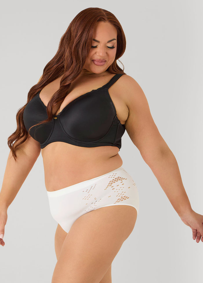 Cutout Seamless High Waist Briefs