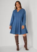 Denim A Line Dress