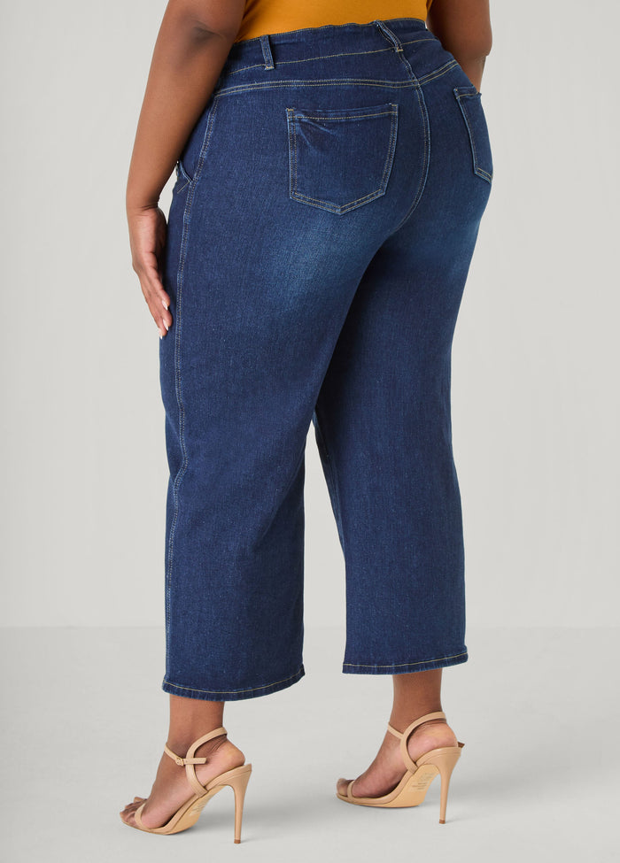 Denim Sailor Capris