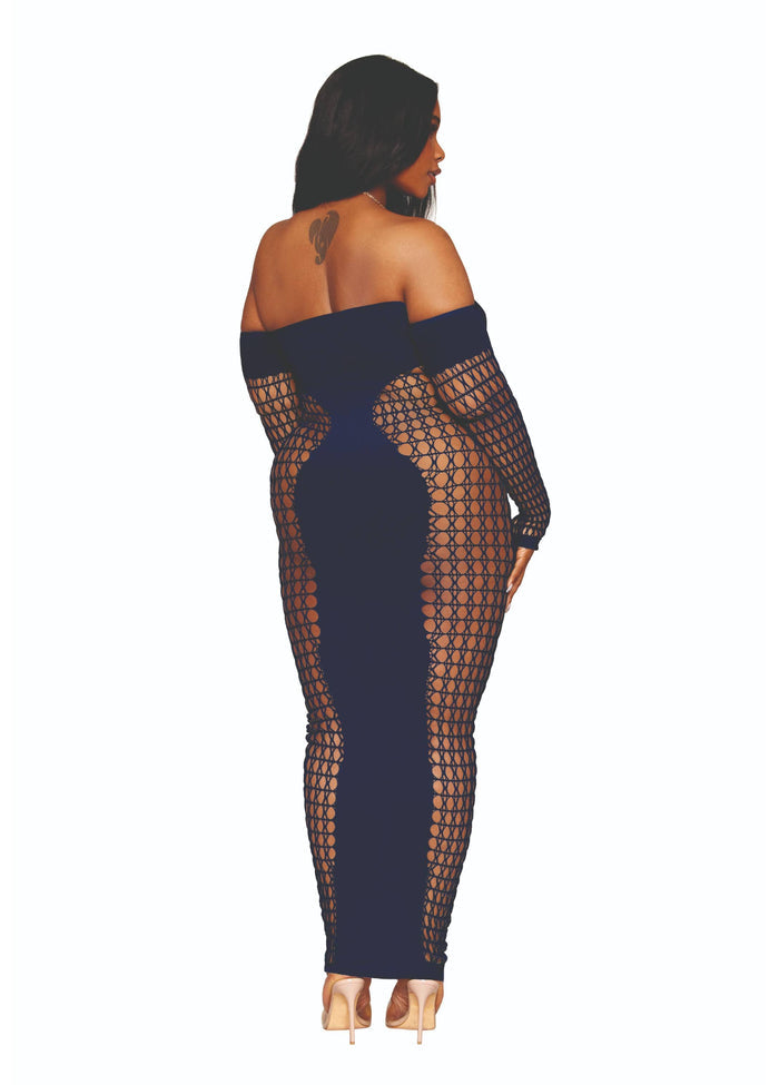 Dreamgirl Chain Trimmed Lingerie Gown