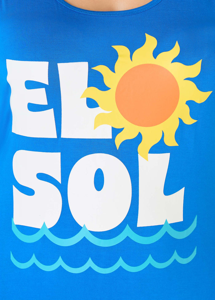 El Sol Midi Tank Dress