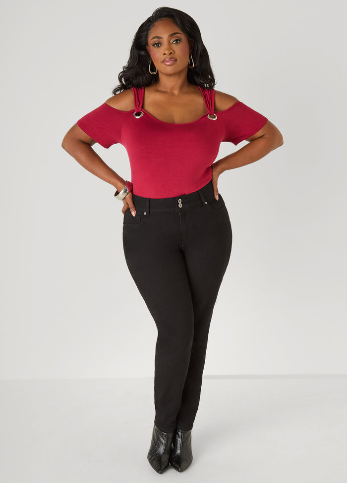 Fearless Short High Waist Skinny Jeans