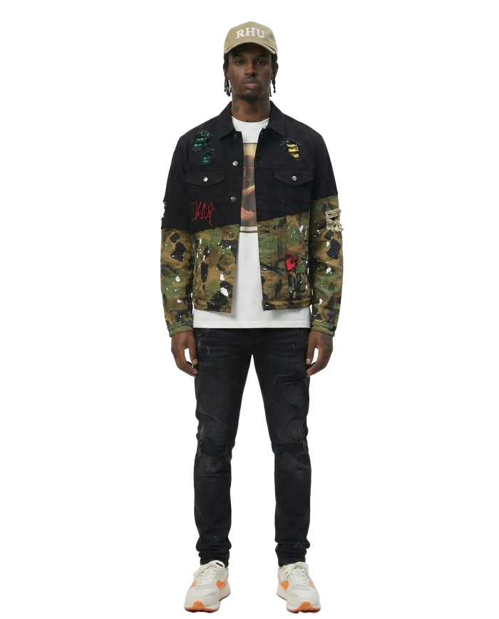 Fike Two Tone Twill Jacket