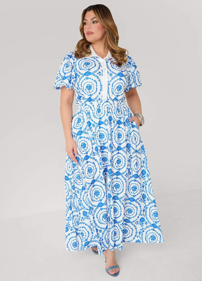 Floral Print Maxi Skirt