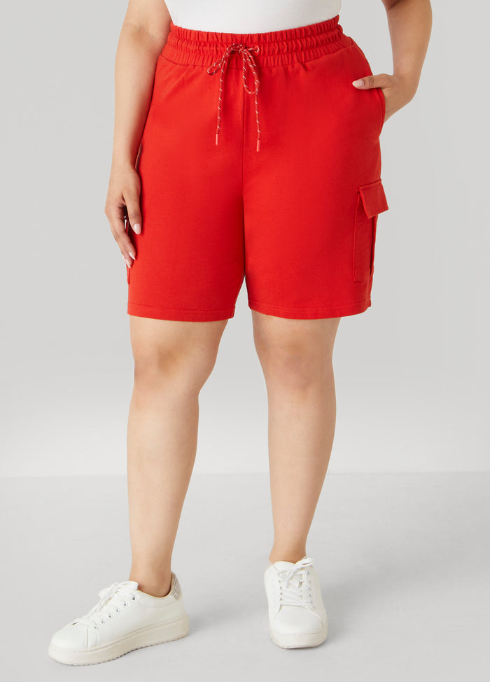 French Terry Cargo Shorts