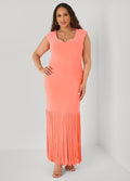 Fringed Maxi Dress