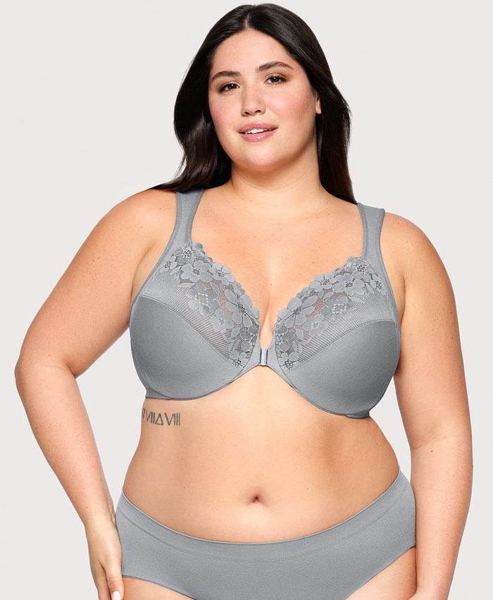 Front-Closure Cotton WonderWire Bra