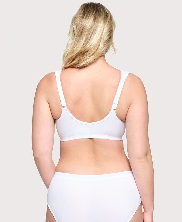 Front-Closure Cotton WonderWire Bra