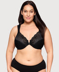 Front-Closure Posture Back WonderWire Lace Bra