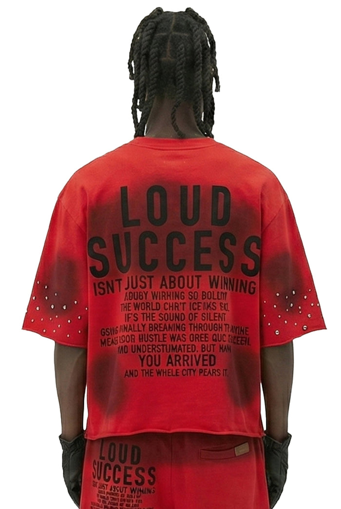 GARCIA S/N Jersey 3/4 Sleeve Crop top Tee