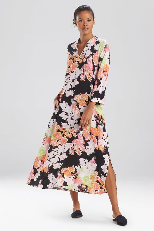 Geisha Garden Slit Caftan