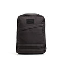 GORUCK black rucksack backpack, durable gear for rucking, front view on white background