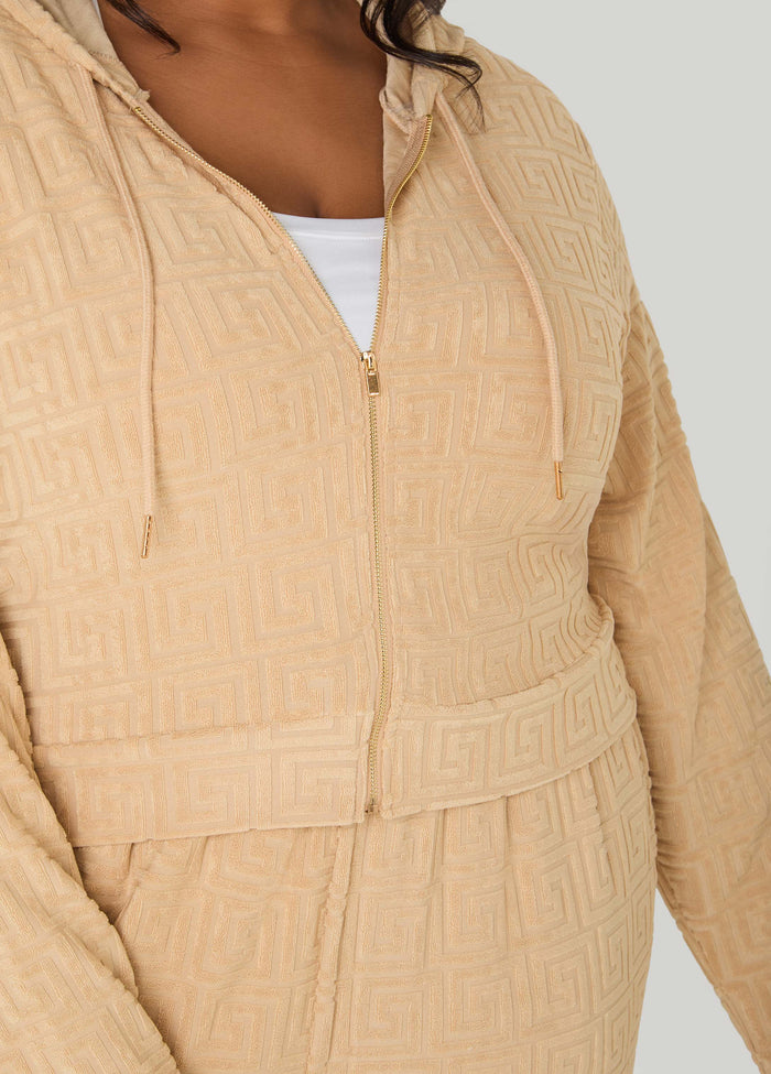 Greek Key Track Jacket