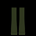GREEN INTEGRATED FKM STRAP