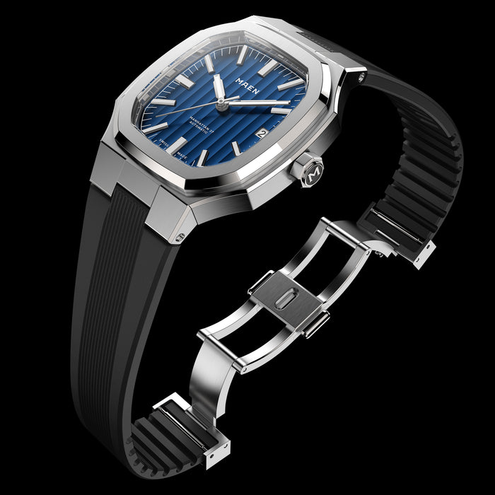 HALF M37 BLACK INTEGRATED FKM STRAP
