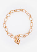 Heart Chain Link Necklace