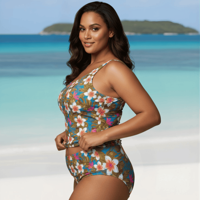 InstantFigure Hawaii Hipster Swim Bottoms