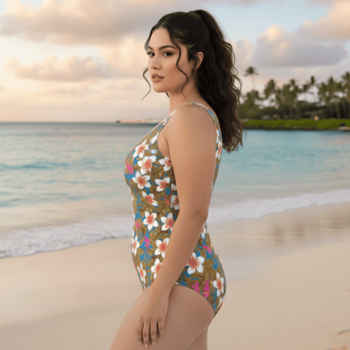 InstantFigure Hawaii Scoop Back Swimsuit