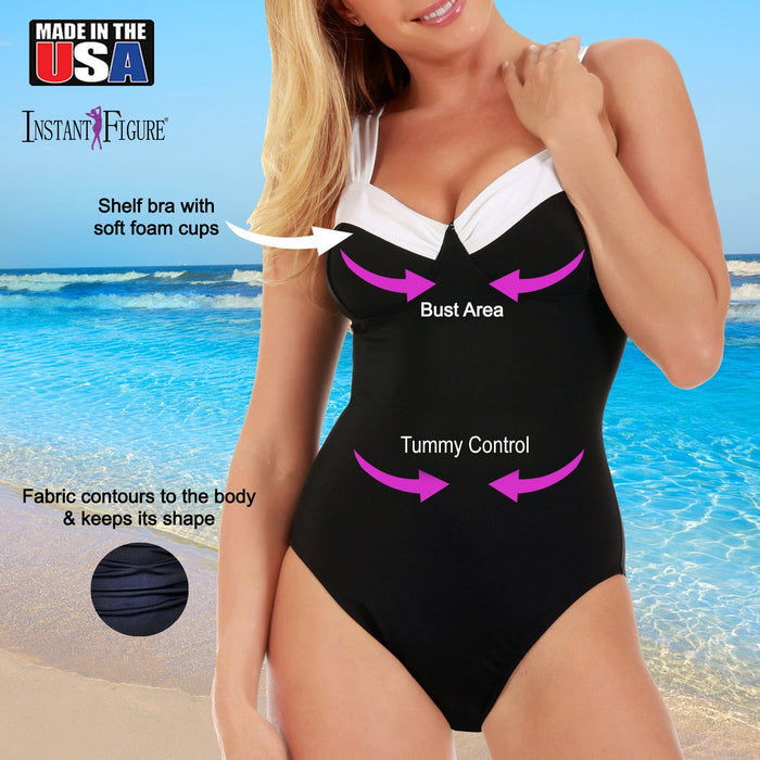 InstantFigure Knotted Swimsuit