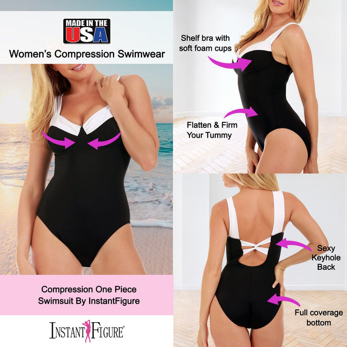 InstantFigure Knotted Swimsuit