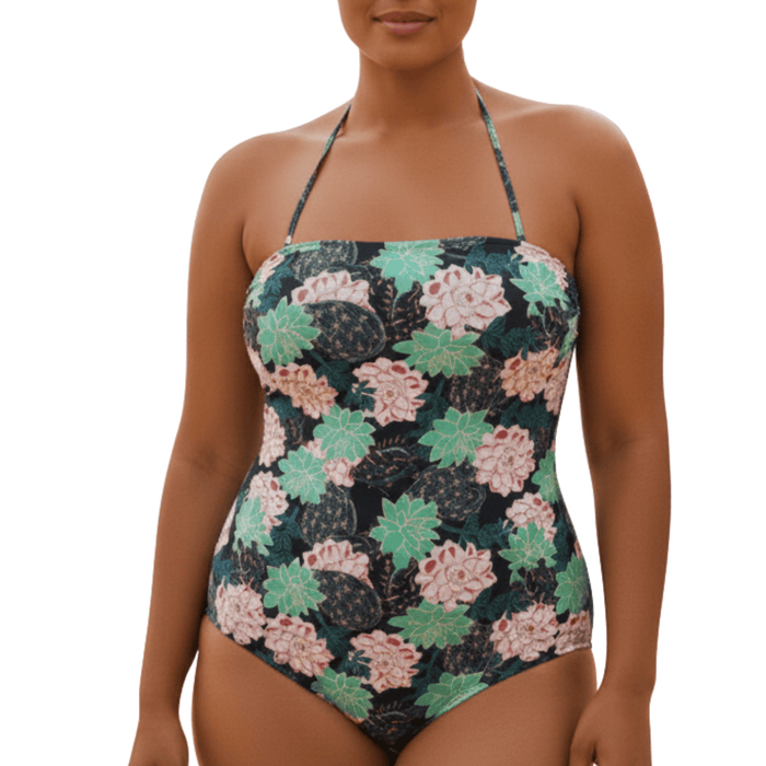 InstantFigure Succulent Bandeau Swimsuit