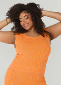 Jacquard Knit Tank