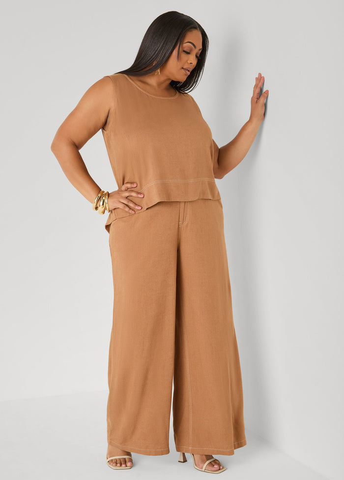 Linen Blend Top