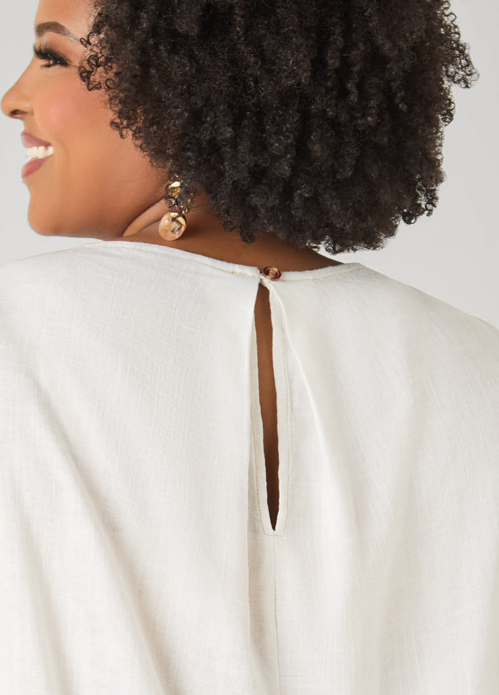 Linen Blend Top