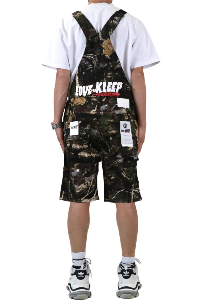 LOGAN Fine Twill Overall Short Pants