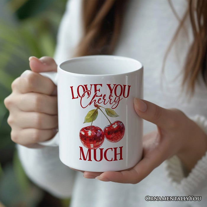 Love You Cherry Much Ceramic Mug