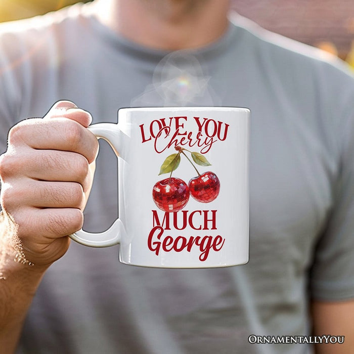 Love You Cherry Much Ceramic Mug