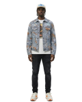 Lux Premium Washed Denim Jacket