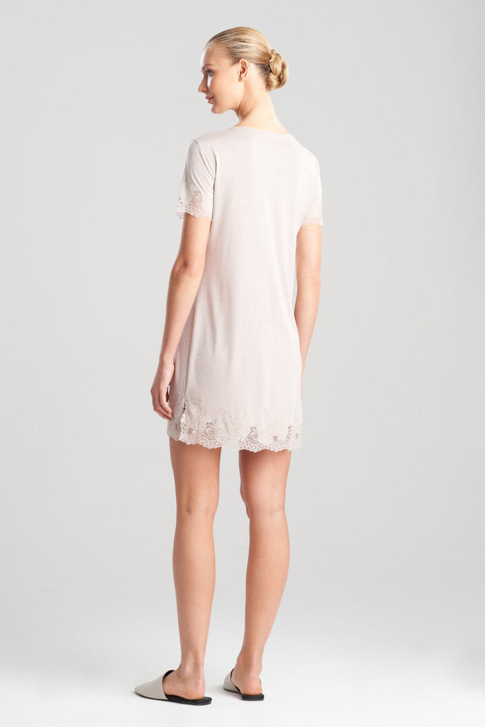 Luxe Shangri-La TENCEL™ Short Sleeve Sleepshirt