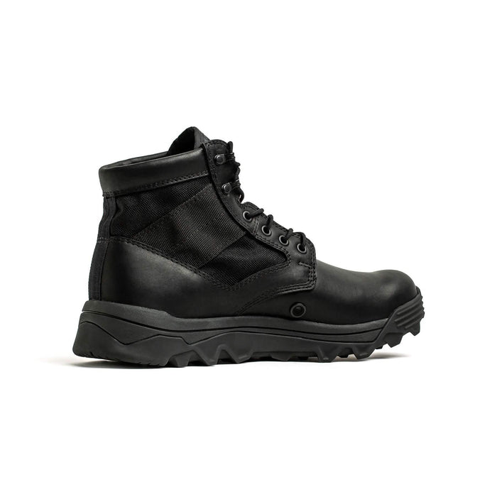 GORUCK black tactical rucking boot with rugged sole on white background