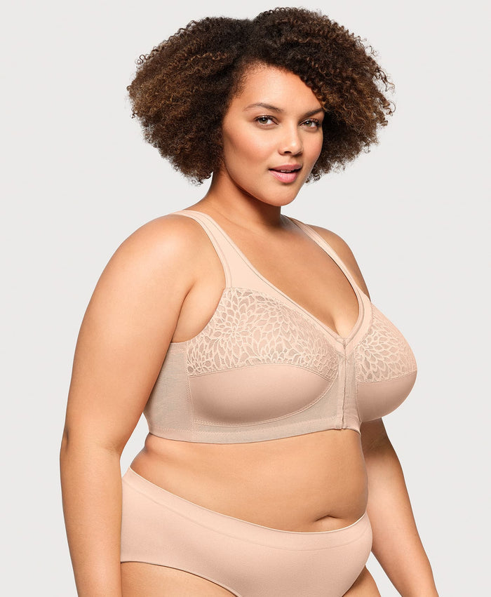 MagicLift Front-Closure Racerback Bra
