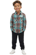 MARZI Kid's Premium Flannel Button Down Shirt