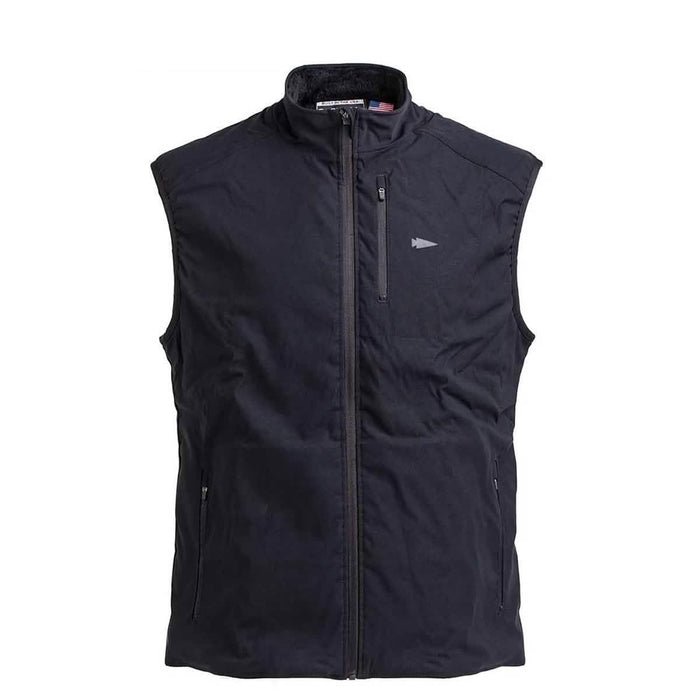 GORUCK black sleeveless rucking vest with full zip and chest pocket, rugged outdoor gear